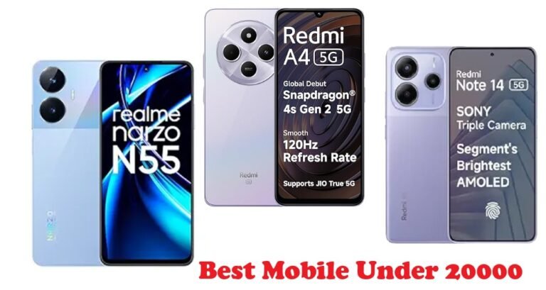 Best Mobile Under 20000